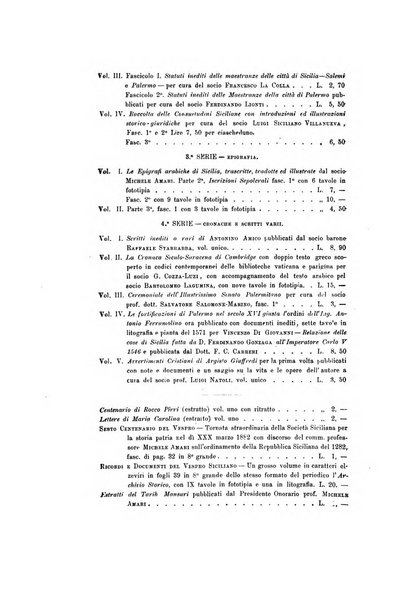 Archivio storico siciliano pubblicazione periodica per cura della Scuola di paleografia di Palermo