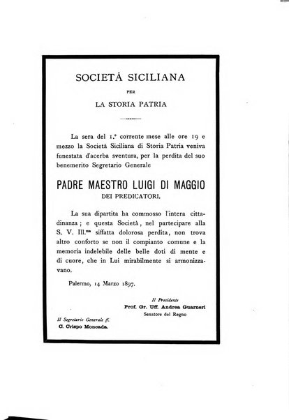 Archivio storico siciliano pubblicazione periodica per cura della Scuola di paleografia di Palermo