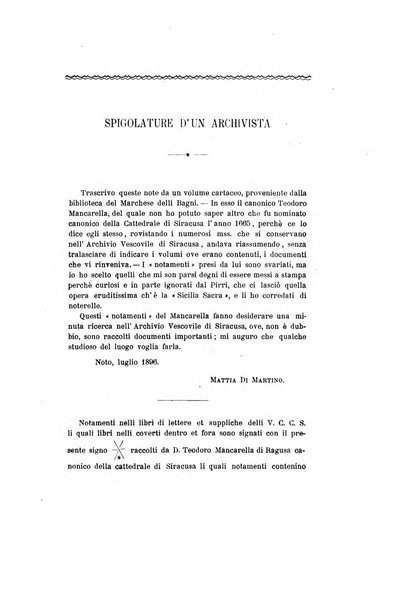 Archivio storico siciliano pubblicazione periodica per cura della Scuola di paleografia di Palermo