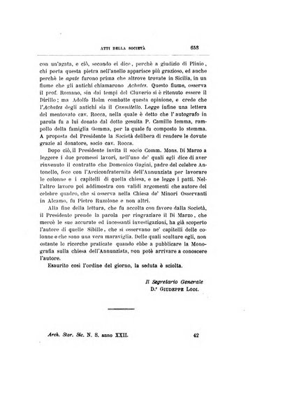 Archivio storico siciliano pubblicazione periodica per cura della Scuola di paleografia di Palermo