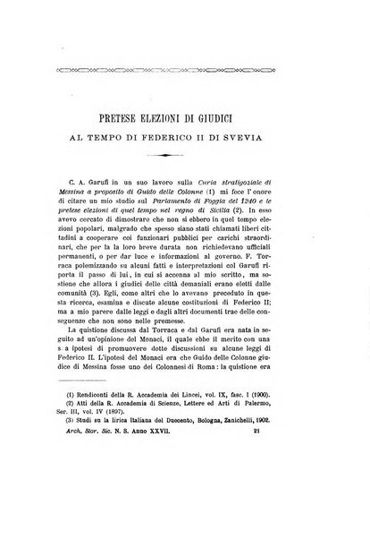 Archivio storico siciliano pubblicazione periodica per cura della Scuola di paleografia di Palermo