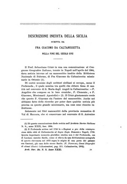 Archivio storico siciliano pubblicazione periodica per cura della Scuola di paleografia di Palermo