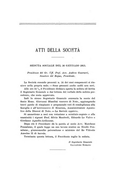 Archivio storico siciliano pubblicazione periodica per cura della Scuola di paleografia di Palermo