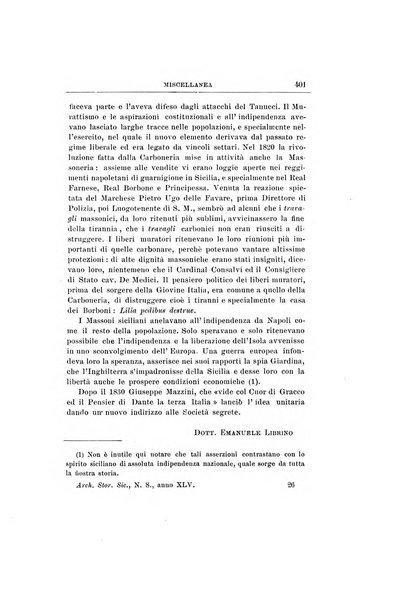 Archivio storico siciliano pubblicazione periodica per cura della Scuola di paleografia di Palermo