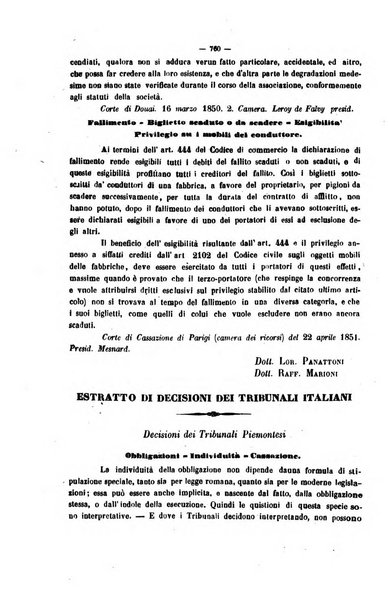 La Temi giornale di legislazione e giurisprudenza