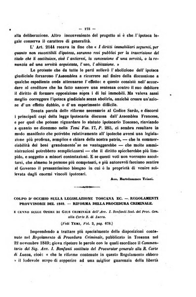 La Temi giornale di legislazione e giurisprudenza