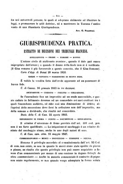 La Temi giornale di legislazione e giurisprudenza