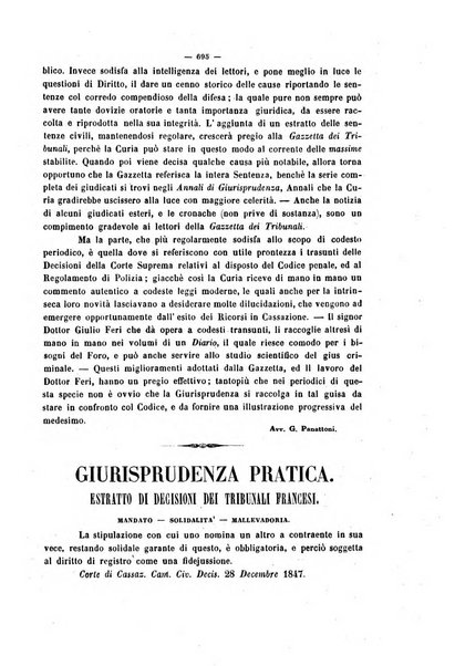 La Temi giornale di legislazione e giurisprudenza