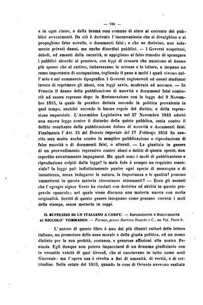 La Temi giornale di legislazione e giurisprudenza