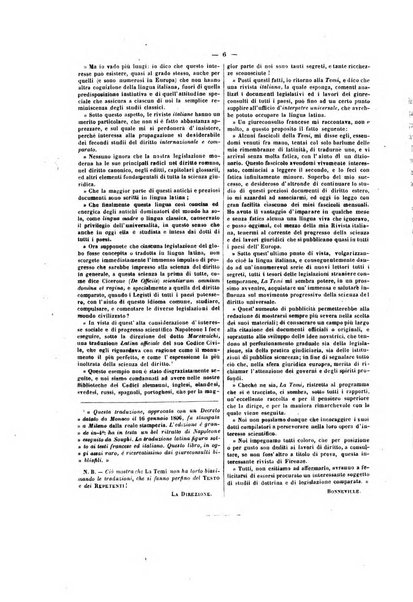 La Temi giornale di legislazione e giurisprudenza