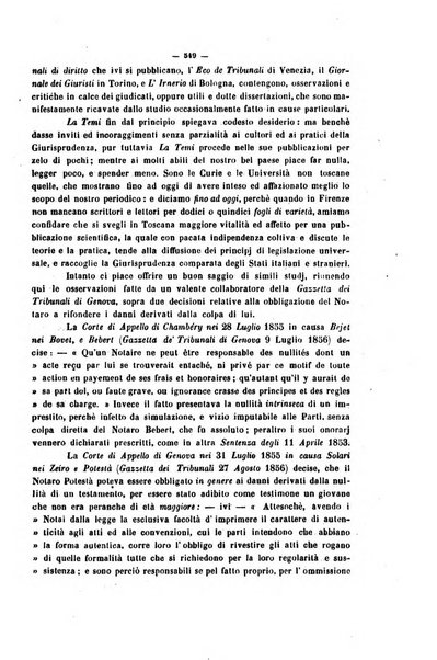 La Temi giornale di legislazione e giurisprudenza