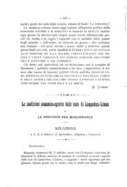 La Sicilia agricola giornale ebdomadario