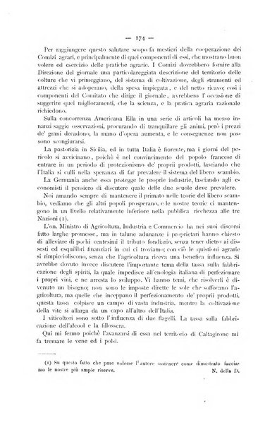 La Sicilia agricola giornale ebdomadario