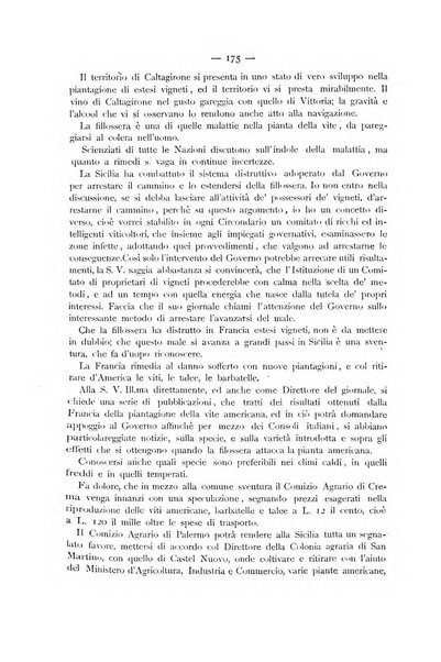 La Sicilia agricola giornale ebdomadario