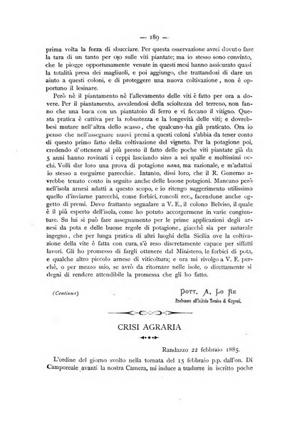 La Sicilia agricola giornale ebdomadario