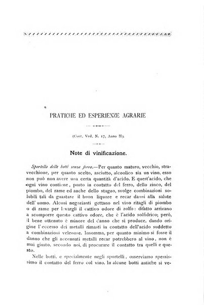 La Sicilia agricola giornale ebdomadario