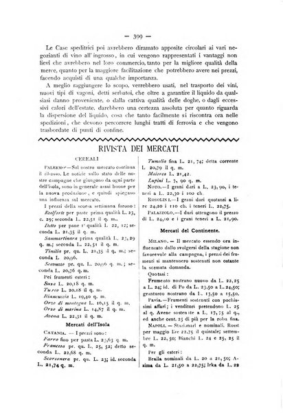 La Sicilia agricola giornale ebdomadario