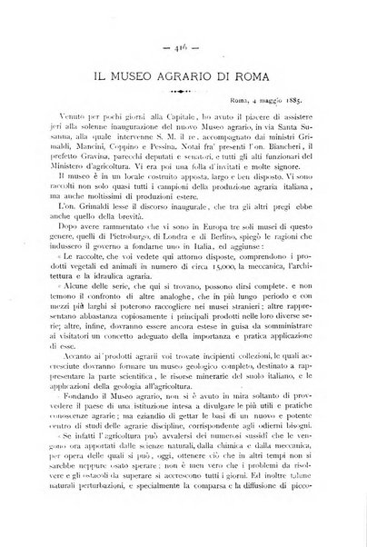 La Sicilia agricola giornale ebdomadario