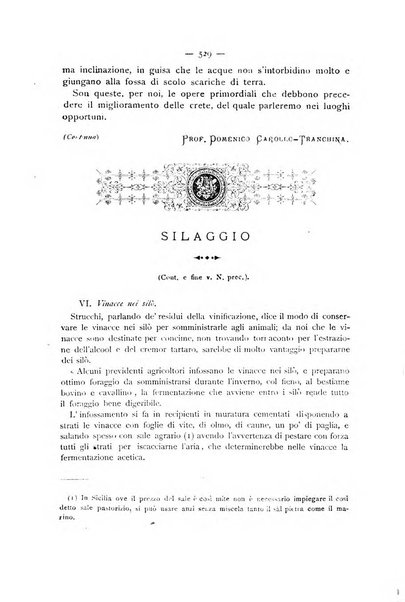 La Sicilia agricola giornale ebdomadario