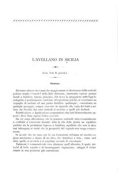 La Sicilia agricola giornale ebdomadario