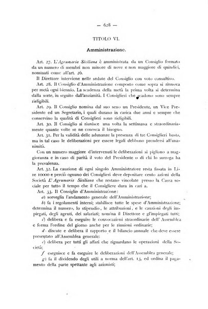 La Sicilia agricola giornale ebdomadario