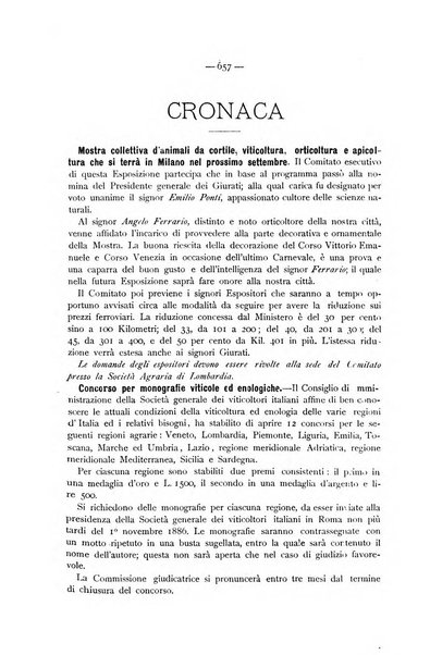 La Sicilia agricola giornale ebdomadario