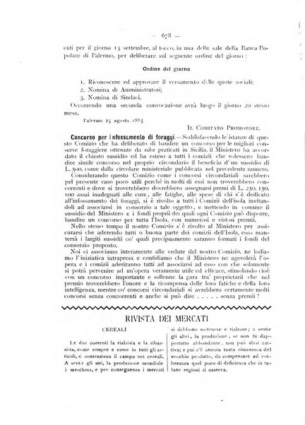 La Sicilia agricola giornale ebdomadario