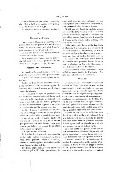 La Sicilia agricola giornale ebdomadario