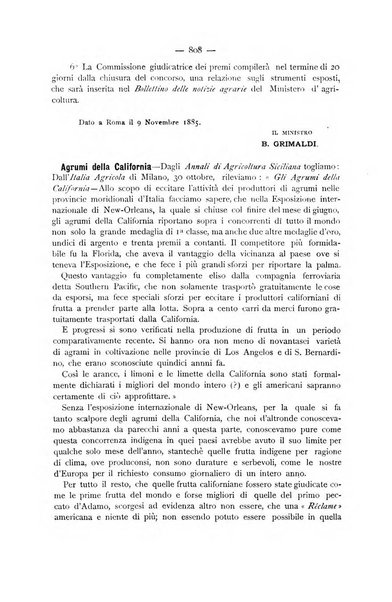 La Sicilia agricola giornale ebdomadario