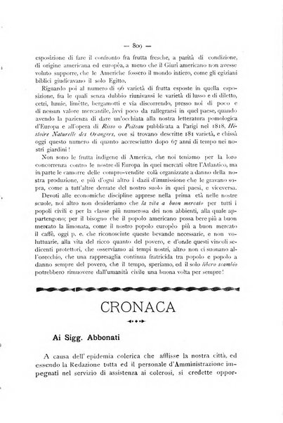 La Sicilia agricola giornale ebdomadario