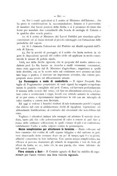 La Sicilia agricola giornale ebdomadario