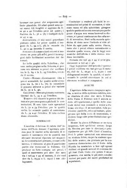 La Sicilia agricola giornale ebdomadario