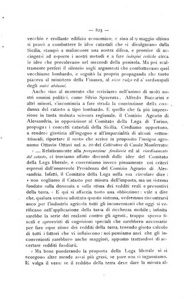 La Sicilia agricola giornale ebdomadario