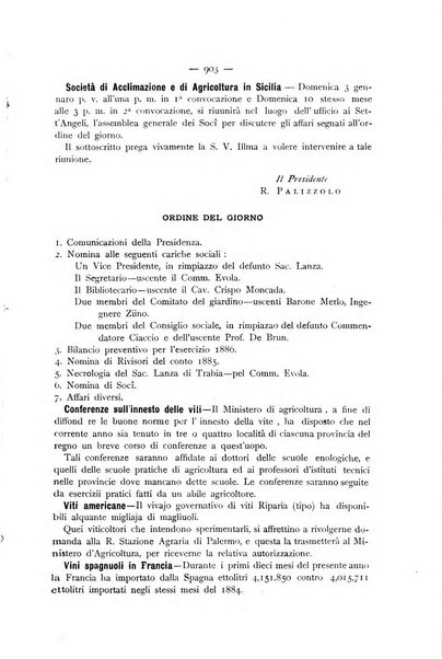 La Sicilia agricola giornale ebdomadario