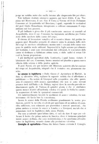 La Sicilia agricola giornale ebdomadario