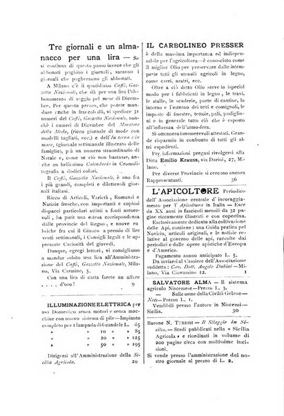 La Sicilia agricola giornale ebdomadario