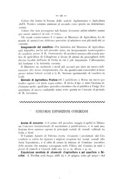 La Sicilia agricola giornale ebdomadario