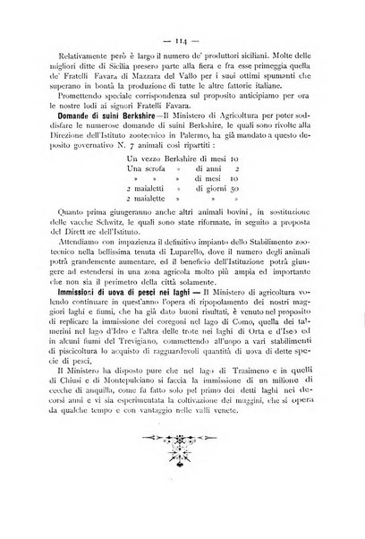 La Sicilia agricola giornale ebdomadario