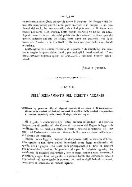 La Sicilia agricola giornale ebdomadario