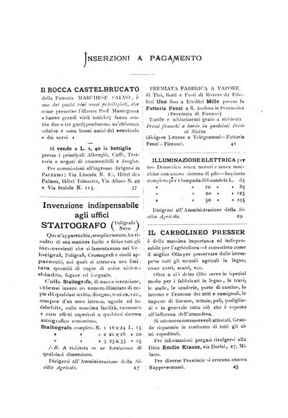 La Sicilia agricola giornale ebdomadario