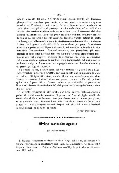 La Sicilia agricola giornale ebdomadario