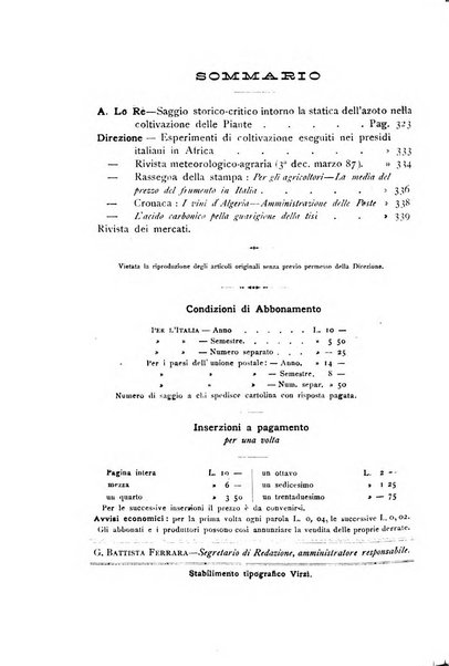 La Sicilia agricola giornale ebdomadario