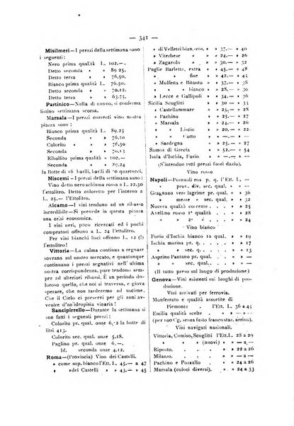 La Sicilia agricola giornale ebdomadario