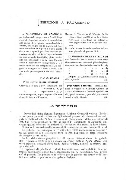 La Sicilia agricola giornale ebdomadario