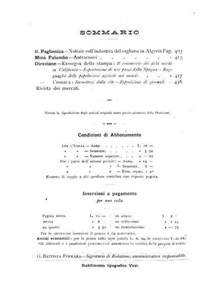 La Sicilia agricola giornale ebdomadario