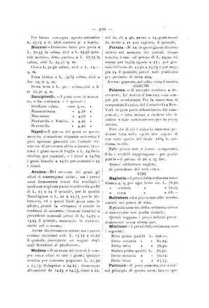 La Sicilia agricola giornale ebdomadario