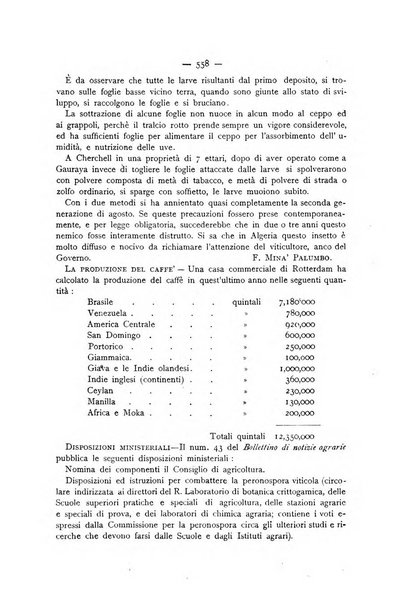 La Sicilia agricola giornale ebdomadario