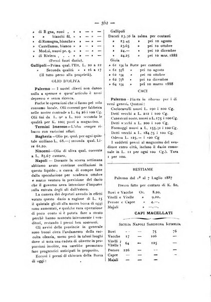 La Sicilia agricola giornale ebdomadario