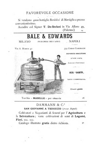 La Sicilia agricola giornale ebdomadario