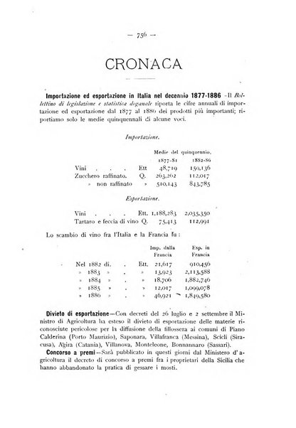 La Sicilia agricola giornale ebdomadario